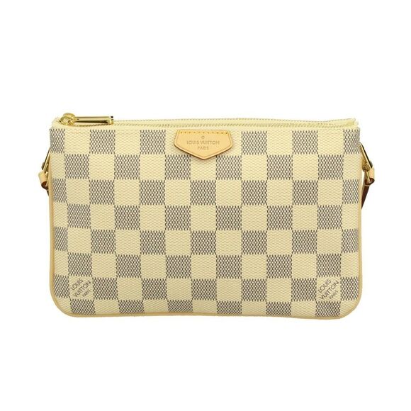 Louis Vuitton Shoulder Bag Pochette Double Zip - Picture 1 of 9